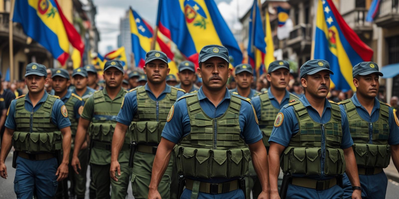 Mapa da Venezuela com destaque para a fronteira com o Brasil